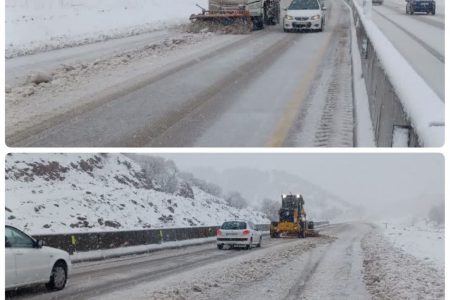 برف‌روبی ۴۷۳۰ کیلومترباند و امدادرسانی به ده‌ها خودروی گرفتار