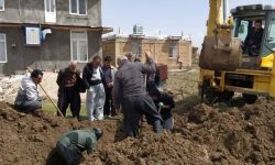 تنش آبی در روستای “گرازآباد” روانسر پایان یافت