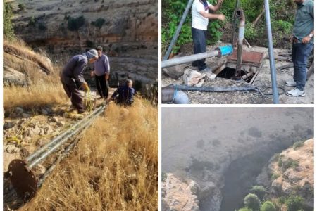 آب شرب ۳۰۰ خانوار در روستای «هاربر» پایدار شد