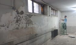 آغاز عملیات بهسازی و بازسازی بخشی از سالن بدنسازی مخابرات کرمانشاه
