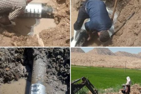 آبرسانی در منطقه “دیره” گیلان‌غرب پایدار شد