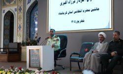 امنيت بسيار خوبی دراستان کرمانشاه حکمفرماست/ توجه ويژه فرمانده کل انتظامى به معيشت کارکنان پليس   