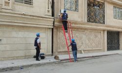 آغاز عملیات کابل‌کشی فیبر نوری در خیابان ازهر