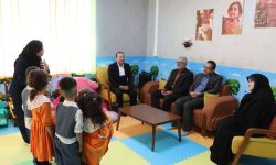 فرماندار کرمانشاه از موسسه خیریه «دستان‌مهربان» بازدید کرد
