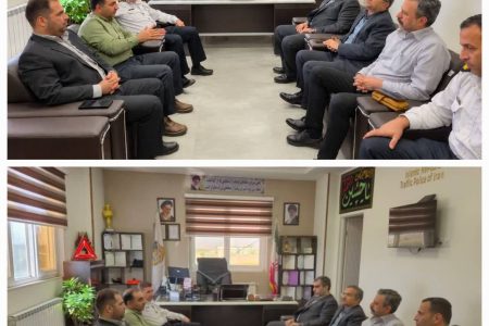 دیدار مدیرکل راهداری و حمل‌ونقل جاده‌ای استان کرمانشاه با رئیس پلیس راه استان