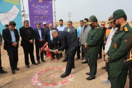 احداث تقاطع برکت در مرز خسروی آغاز شد