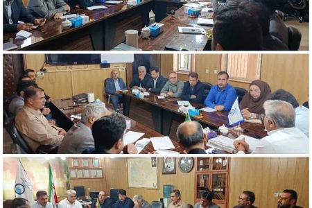 برگزاری نشست آمادگی آبفای کرمانشاه برای مقابله با سیلابهای احتمالی پاییز